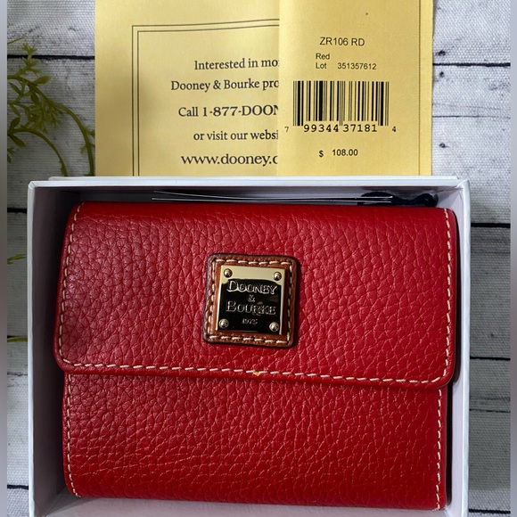 Dooney & Bourke | Bags | Nwt Dooney Bourke Pebble Grain Small Flap
